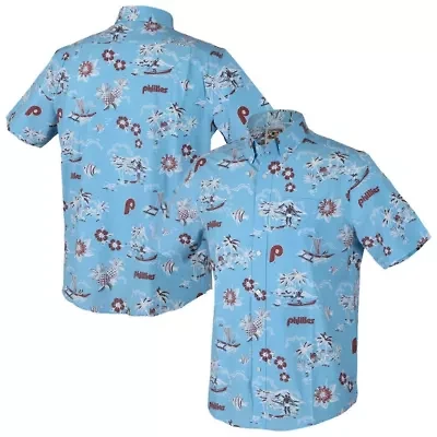 MLB Light Philadelphia Phillies Kekai Button-Down Shirt