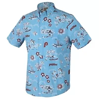 MLB Light Philadelphia Phillies Kekai Button-Down Shirt
