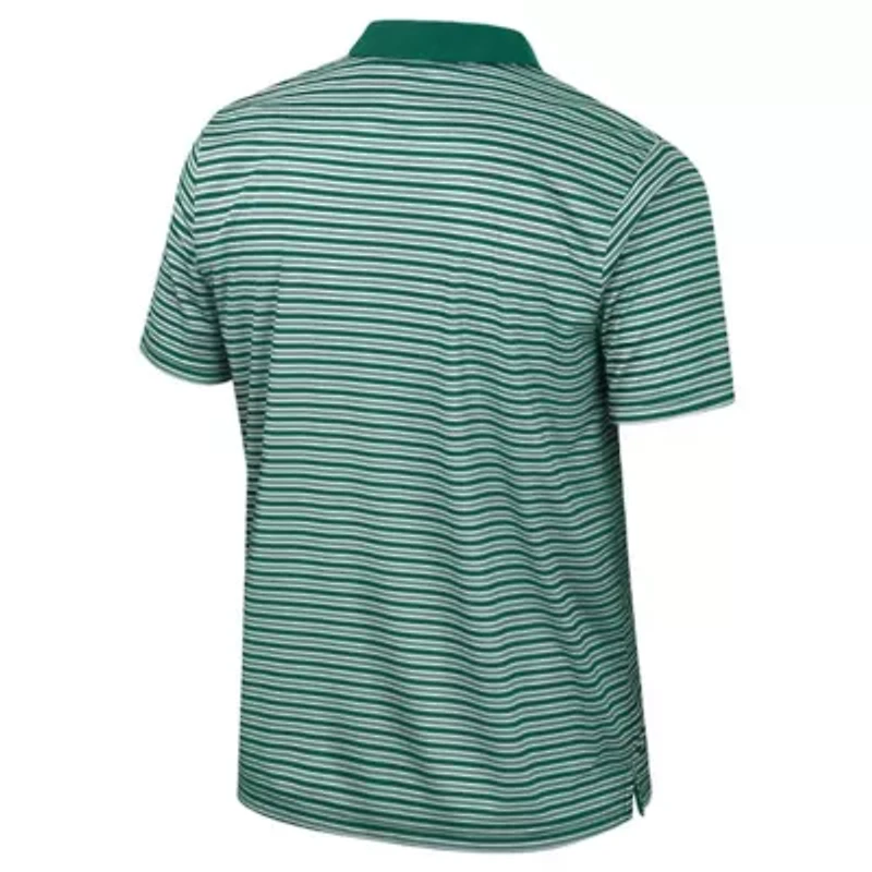 NCAA Michigan State Spartans Striped Polo