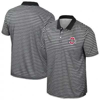 NCAA Ohio State Buckeyes Striped Polo