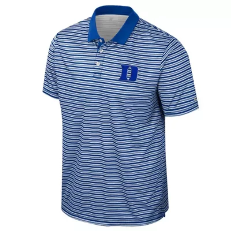 Duke Blue Devils NCAA Striped Polo