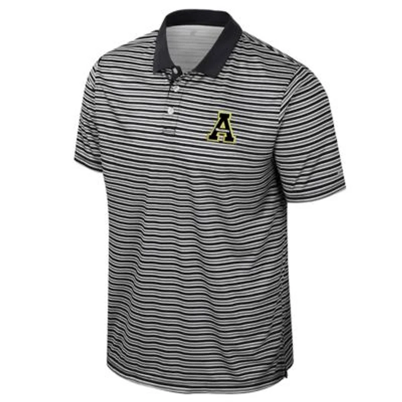 NCAA Appalachian State Mountaineers Striped Polo