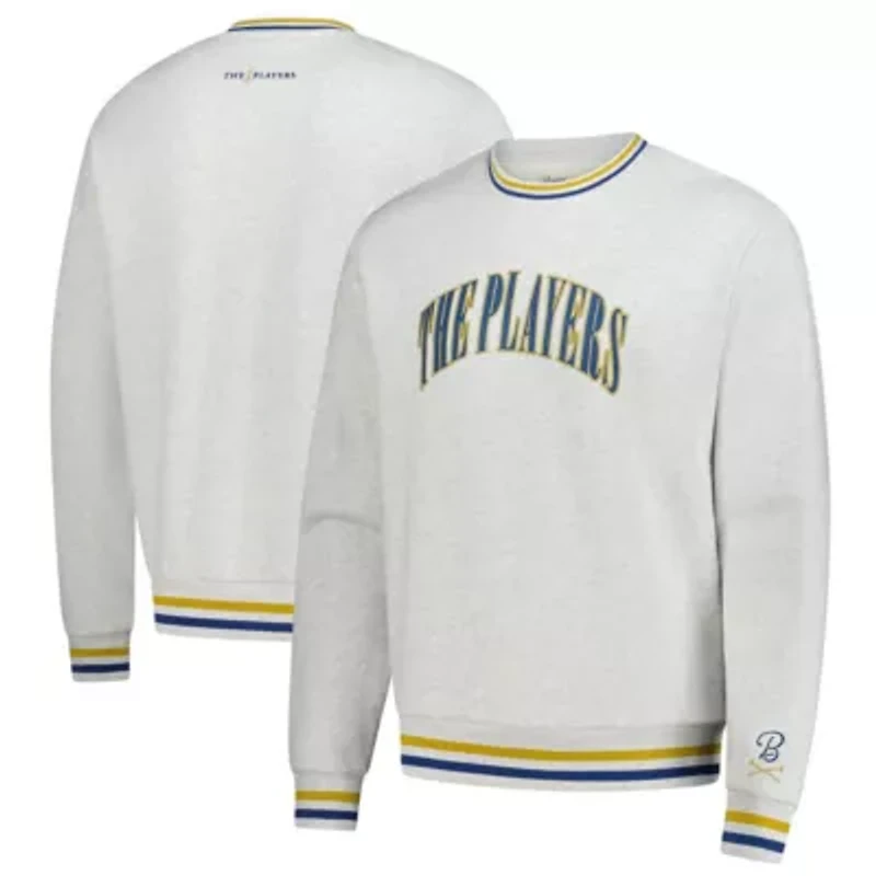 Golf THE PLAYERS Striped Pullover Sweatshirt