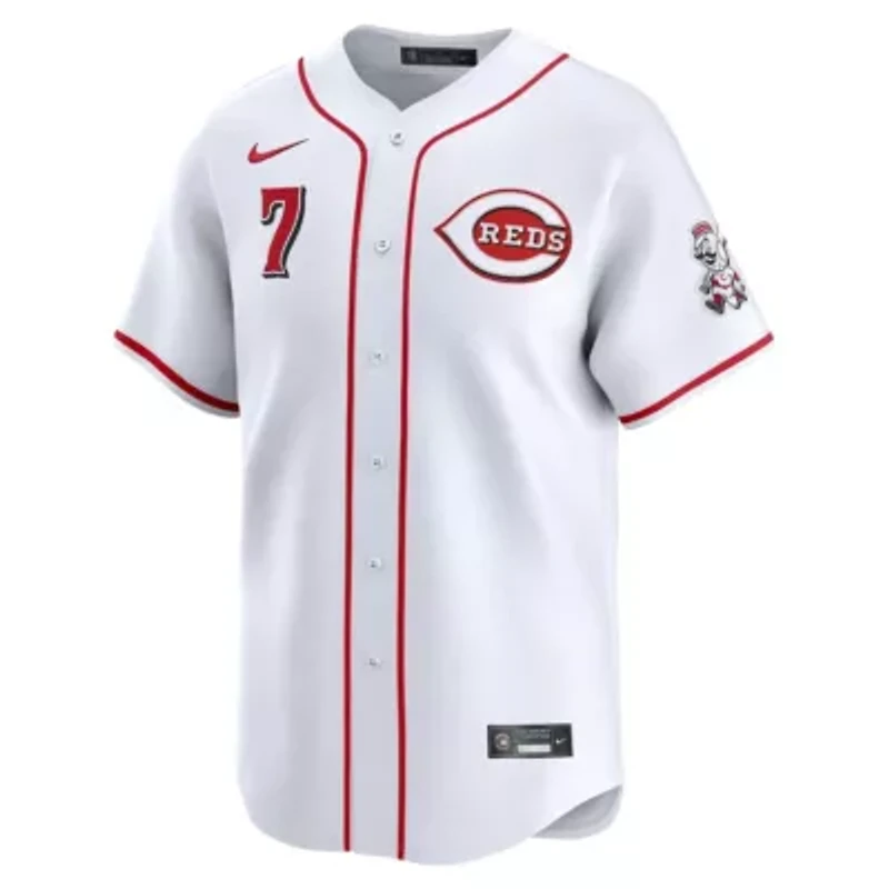 MLB Nike Spencer Steer Cincinnati Reds Home Limited Player Jersey
