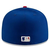 MLB White/Royal Chicago Cubs Alternate Authentic Collection On-Field 59FIFTY Fitted Hat