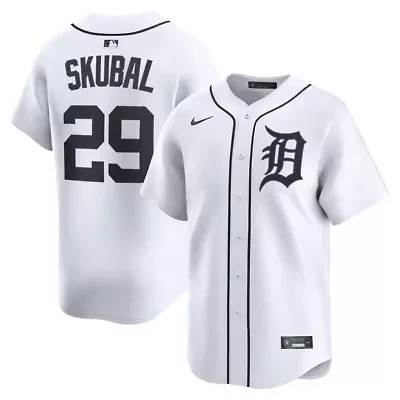 MLB Nike Tarik Skubal Detroit Tigers Home Limited Player Jersey