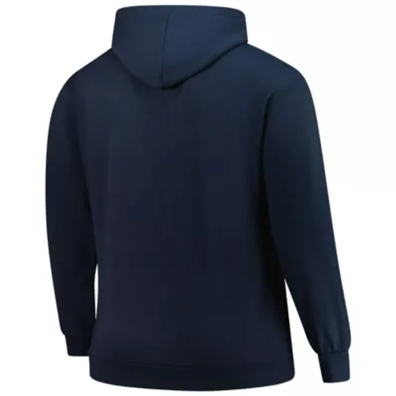 MLB Detroit Tigers Big & Tall Velocity Fleece Pullover Hoodie