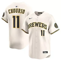 MLB Nike Jackson Chourio Milwaukee Brewers Home Limited Jersey