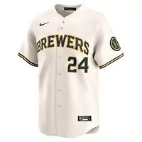 MLB Nike William Contreras Milwaukee Brewers Home Limited Player Jersey