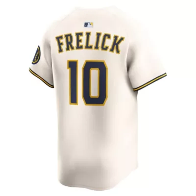 MLB Nike Sal Frelick Milwaukee Brewers Home Limited Player Jersey