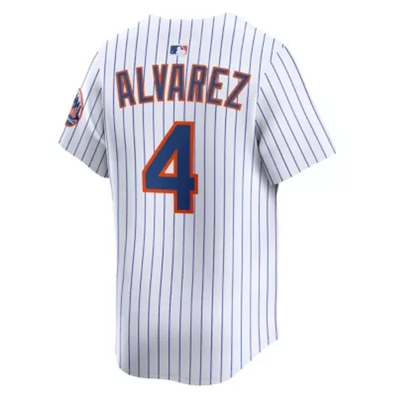 MLB Nike Francisco Alvarez New York Mets Home Limited Player Jersey