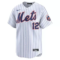 MLB Nike Francisco Lindor New York Mets Home Limited Jersey