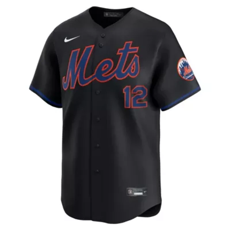 MLB Nike Francisco Lindor New York Mets Alternate Limited Jersey