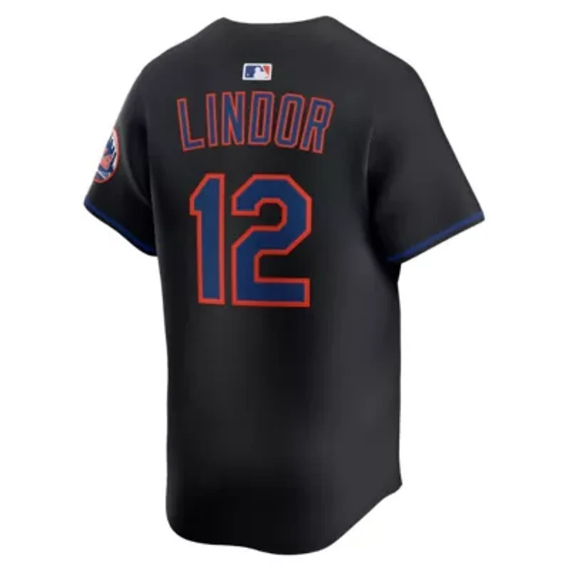MLB Nike Francisco Lindor New York Mets Alternate Limited Jersey