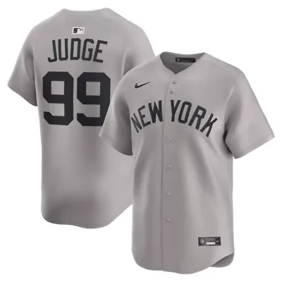 MLB Nike Aaron Judge New York Yankees Road Limited Player Jersey