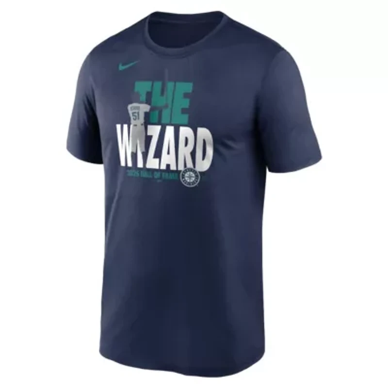 MLB Nike Ichiro Suzuki Seattle Mariners 2025 National Baseball Hall of Fame Legend T-Shirt