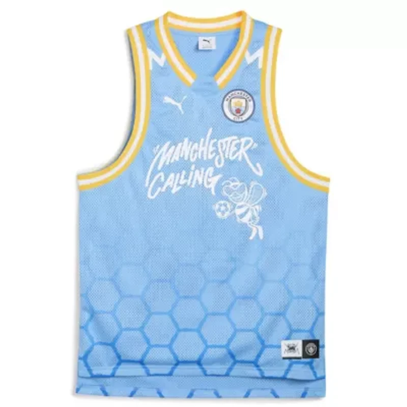 Premier League Light Manchester City 2025 FIFA Club World Cup dryCELL Basketball Jersey
