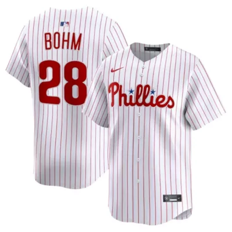 MLB Nike Alec Bohm Philadelphia Phillies Home Limited Player Jersey