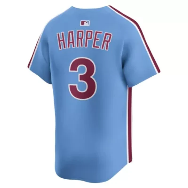MLB Nike Bryce Harper Light Philadelphia Phillies Alternate Limited Player Jersey