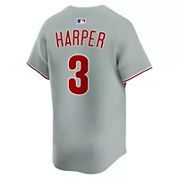 MLB Nike Bryce Harper Philadelphia Phillies Road Limited Player Jersey