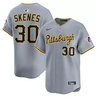 MLB Nike Paul Skenes Pittsburgh Pirates Road Limited Player Jersey