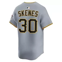 MLB Nike Paul Skenes Pittsburgh Pirates Road Limited Player Jersey