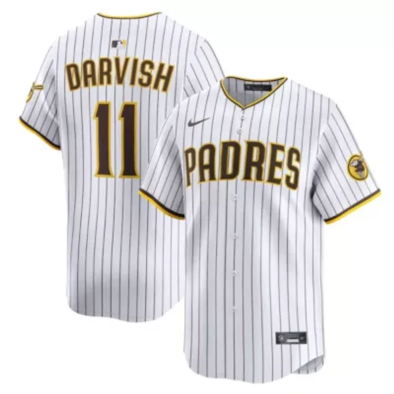 MLB Nike Yu Darvish San Diego Padres Home Limited Player Jersey