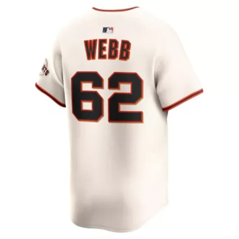MLB Nike Logan Webb San Francisco Giants Home Limited Player Jersey