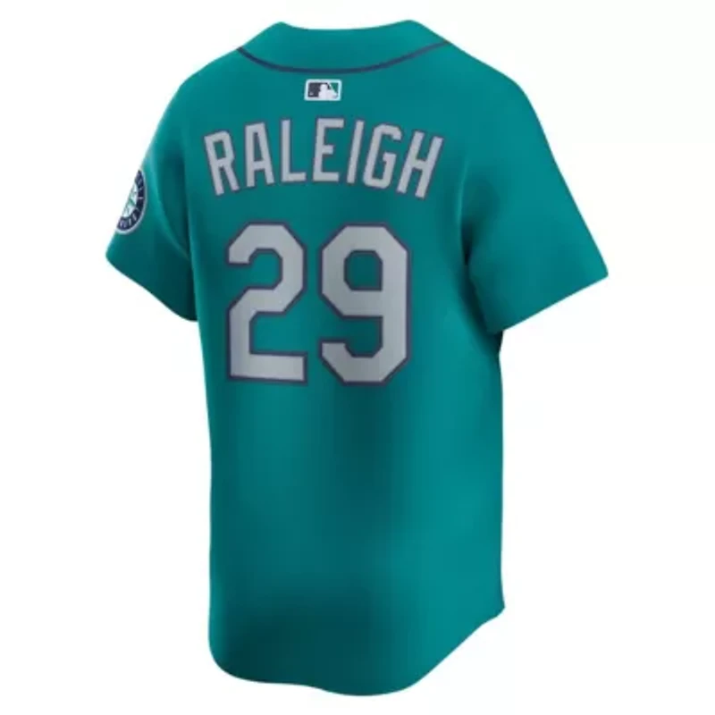 MLB Nike Cal Raleigh Seattle Mariners Alternate Limited Jersey
