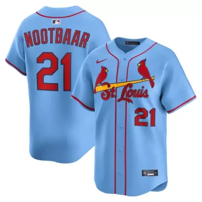 MLB Nike Lars Nootbaar Light St. Louis Cardinals Alternate Limited Jersey