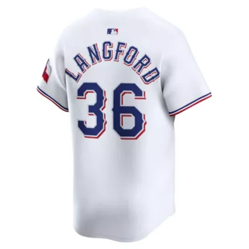 MLB Nike Wyatt Langford Texas Rangers Home Limited Player Jersey