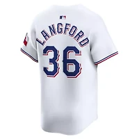 MLB Nike Wyatt Langford Texas Rangers Home Limited Player Jersey
