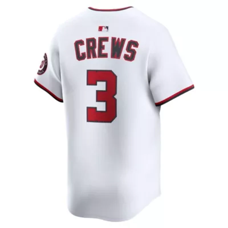 MLB Nike Dylan Crews Washington Nationals Home Limited Player Jersey
