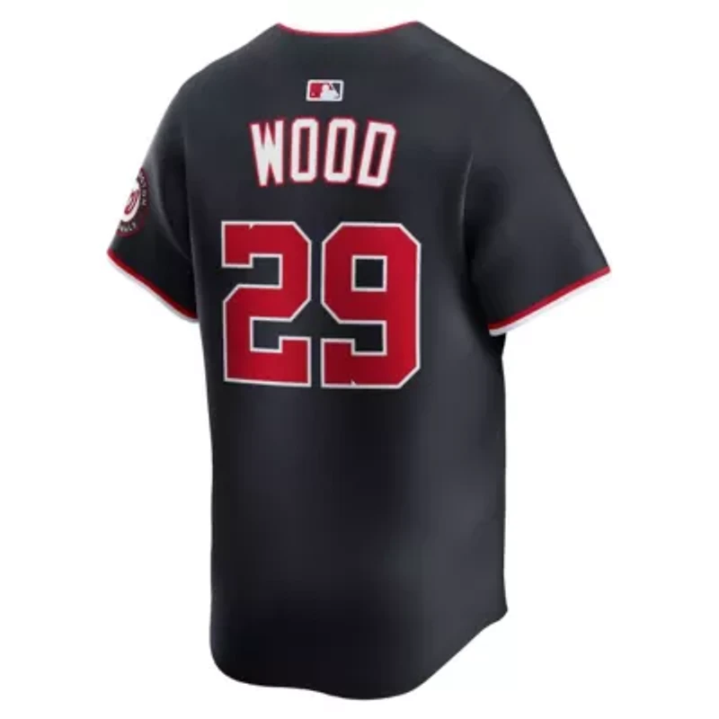 MLB Nike James Wood Washington Nationals Alternate Limited Player Jersey