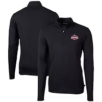 NCAA Ohio State Buckeyes Big & Tall Football Playoff 2024 National s Virtue Eco Pique Recycled Quarter-Zip Pullover Top
