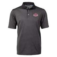 NCAA Ohio State Buckeyes Football Playoff 2024 National s Virtue Eco Pique Stripe DryTec Tri-Blend Recycled Polo