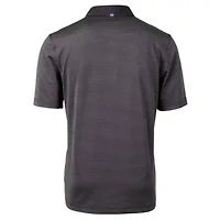 NCAA Ohio State Buckeyes Football Playoff 2024 National s Virtue Eco Pique Stripe DryTec Tri-Blend Recycled Polo