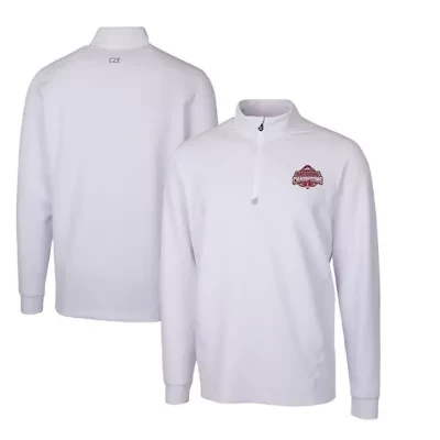 NCAA Ohio State Buckeyes Football Playoff 2024 National s Traverse Stretch Eco DryTec Tri-Blend Quarter-Zip Jacket