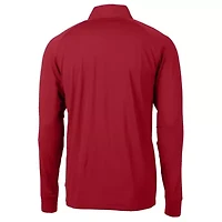 NCAA Ohio State Buckeyes Football Playoff 2024 National s Adapt Eco Knit Stretch Recycled Raglan Quarter-Zip Top