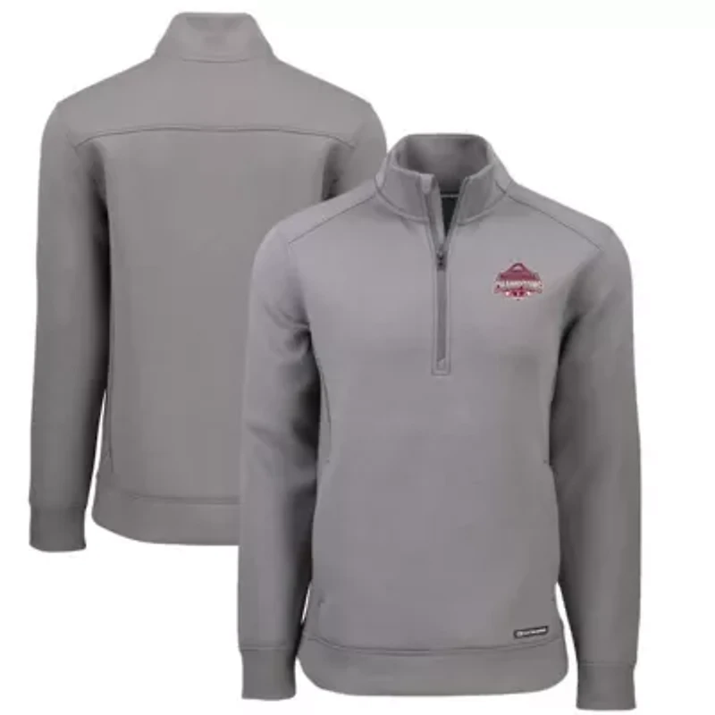 NCAA Ohio State Buckeyes Football Playoff 2024 National s Roam Eco Recycled Quarter-Zip Pullover