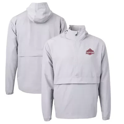 NCAA Ohio State Buckeyes Football Playoff 2024 National s Charter Eco Recycled Anorak Half-Zip Hoodie Jacket