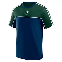 IOC Fanatics Blue/Green Milano Cortina 2026 Winter Olympics Circular Retro T-Shirt