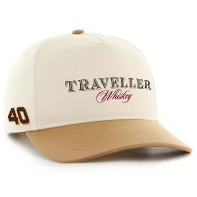 NASCAR Cream/Tan Justin Allgaier Traveller Whiskey Triple Hit Hitch Adjustable Hat