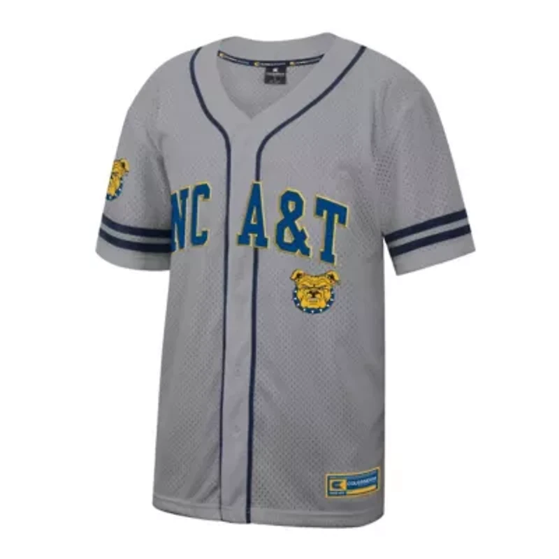 NC A&T Aggies NCAA North Carolina Free Spirited Baseball Jersey