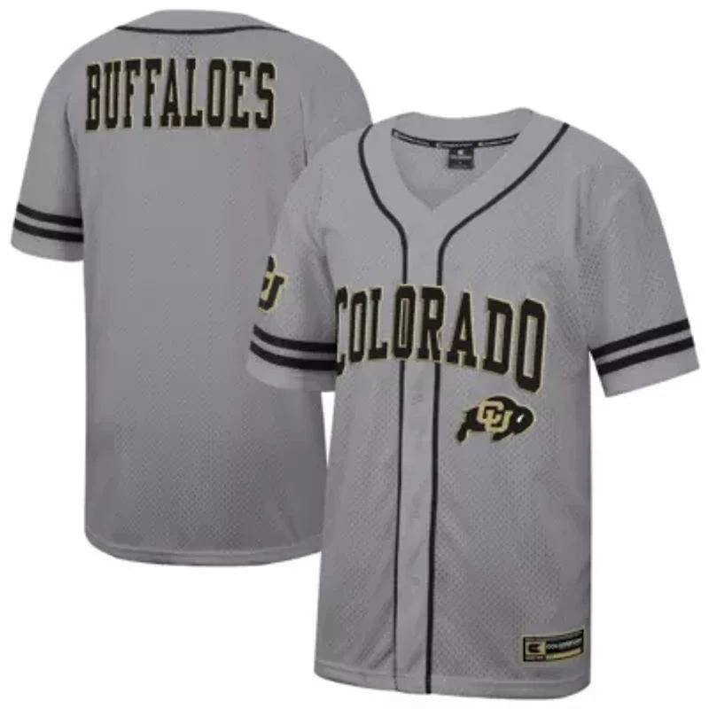 NCAA Colorado Buffaloes Free Spirited Baseball Jersey