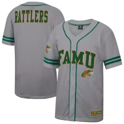 NCAA Florida A&M Rattlers Free Spirited Baseball Jersey