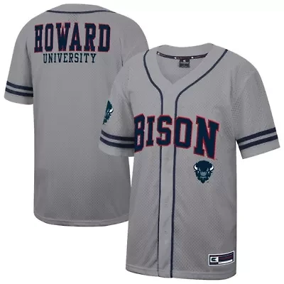 NCAA Howard Bison Free Spirited Baseball Jersey