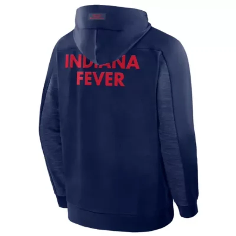 WNBA Fanatics Indiana Fever Back Door Cut Play Defender Full-Zip Hoodie