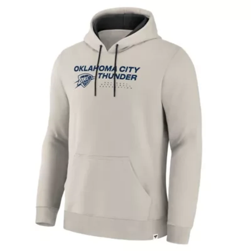 NBA Fanatics Off Oklahoma City Thunder Crossover Collection Blocked Shot Premium Pullover Hoodie