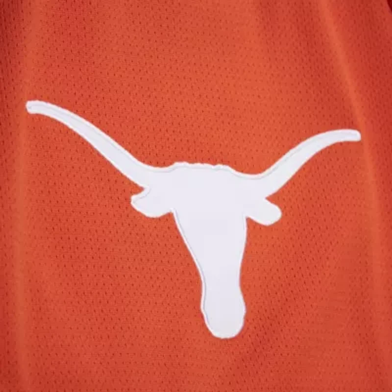 NCAA Burnt Texas Longhorns Team Origins Mesh Shorts